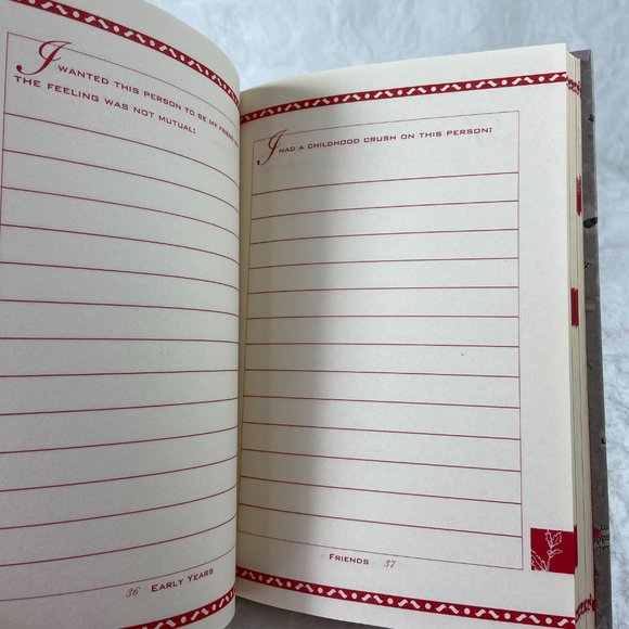 The Book of Myself (1st Edition): A Do-It-Yourself Autobiography in 201 Question - Picture 6 of 9